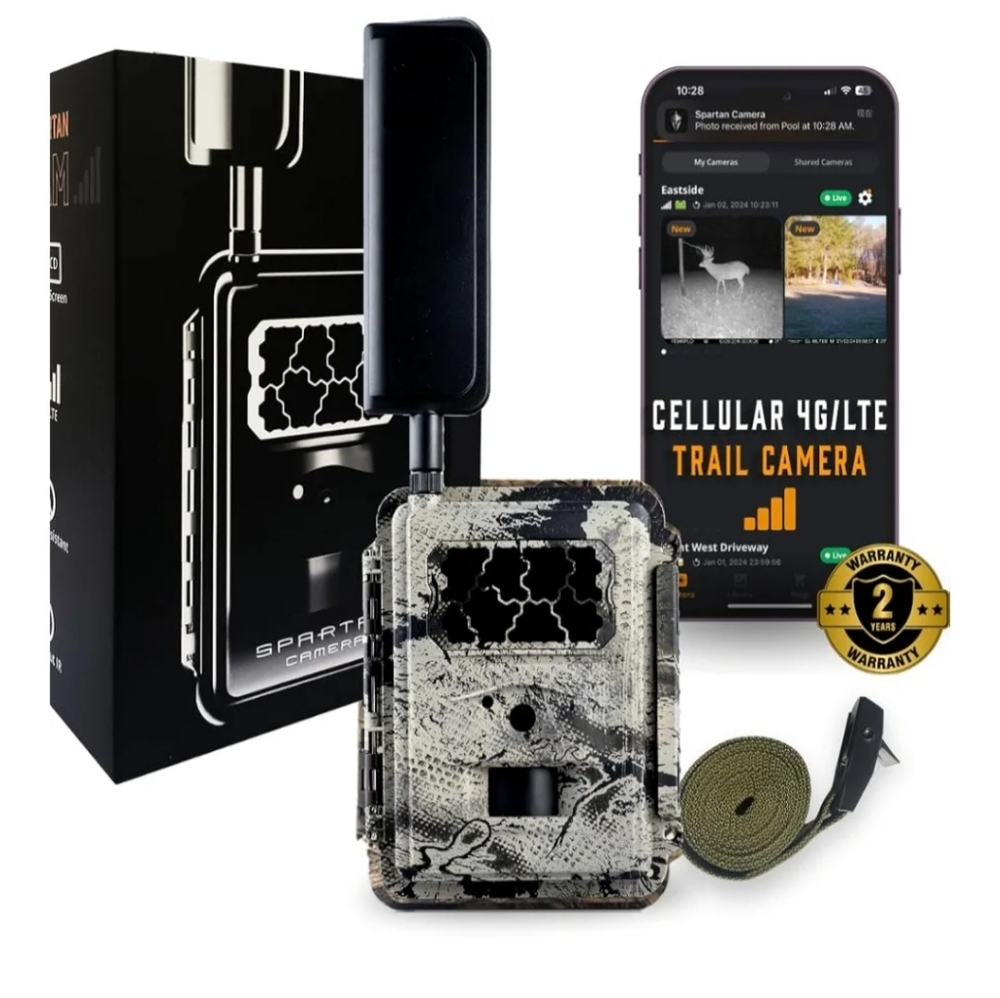 Spartan GoCam Cellular Trail Camera - Camouflage Unlocked